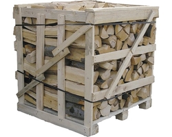 Dřevo buk v nevratné bedně